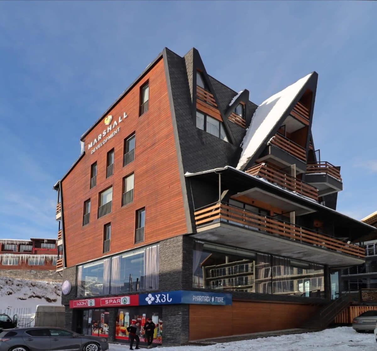 Super Stylish And Cozy 2 Bedroom 4Or6 People Apartment In Key Location In Marshall Gudauri Project Ski Resort Экстерьер фото
